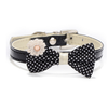 High Quality Leather Bow Tie Collar Kitten Cat